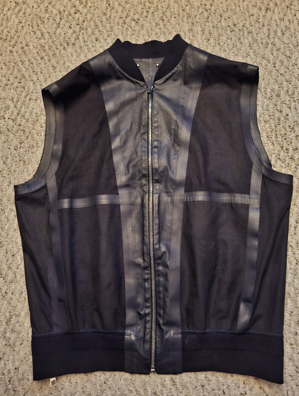 Louis Vuitton Reversible Leather/silk Vest